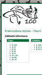 Mobile Screenshot of k100.ddmvrchlabi.cz